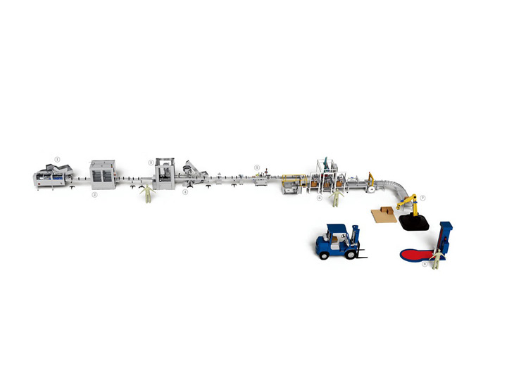 50-1000ml全自动液体灌装生产流水线